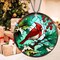 Cardinal Christmas Ornaments , Red Bird Ornaments for Christmas Tree, Acrylic Cardinal Ornament - Cardinals Decor, Red Cardinals Christmas Tree Decorations - Cardinal Gifts for Women